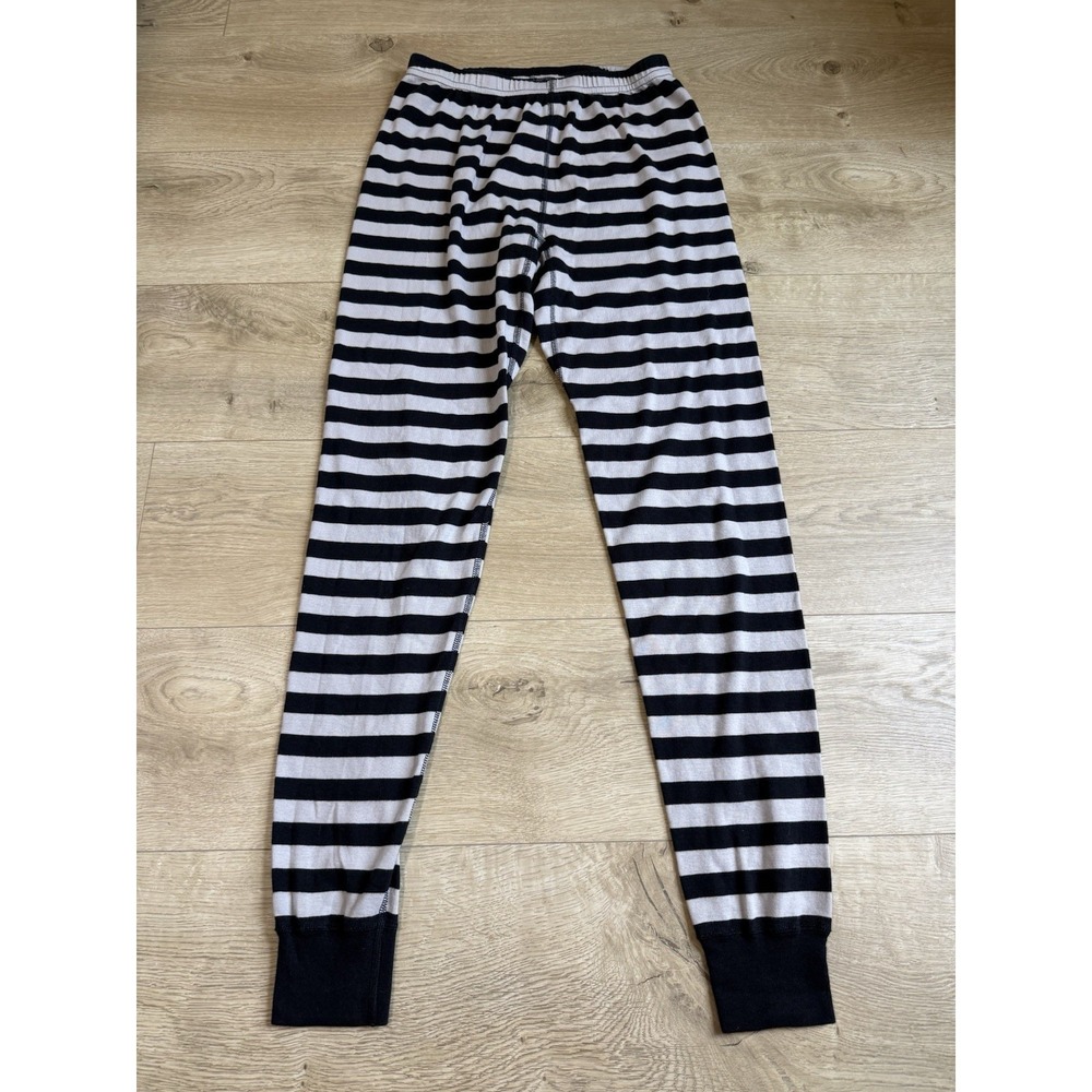 Unisex Hanna Andersson STAR WARS Black & Light Gray Stripe Pajama Bottoms Sz M